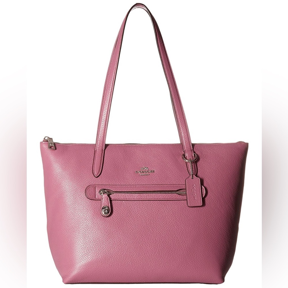 COACH Pebble Leather Taylor Tote